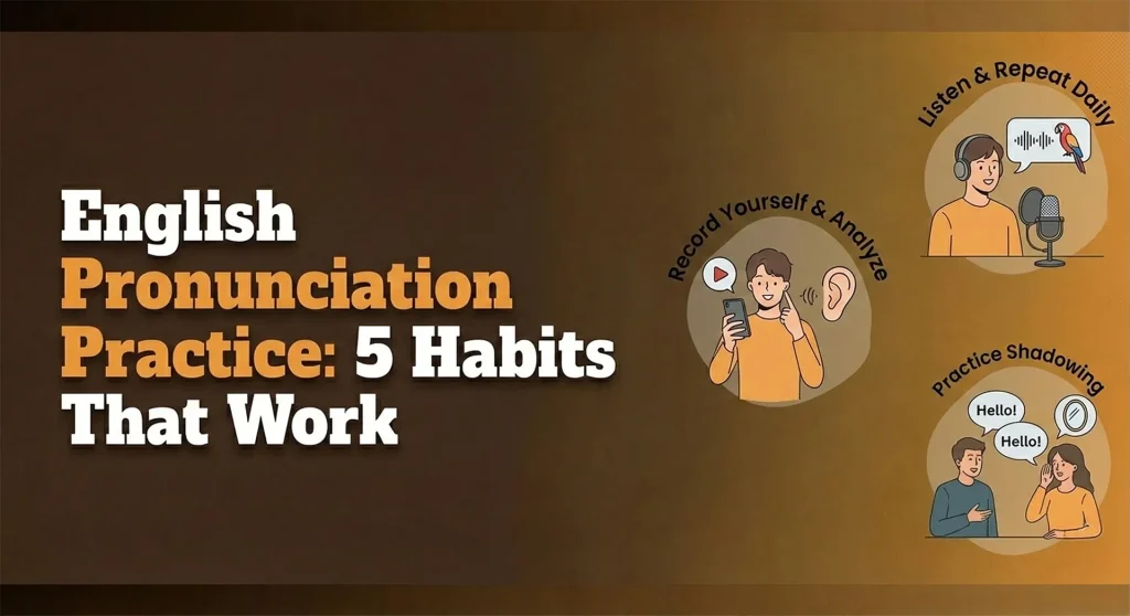 English Pronunciation Practice: 5 Habits That Work
