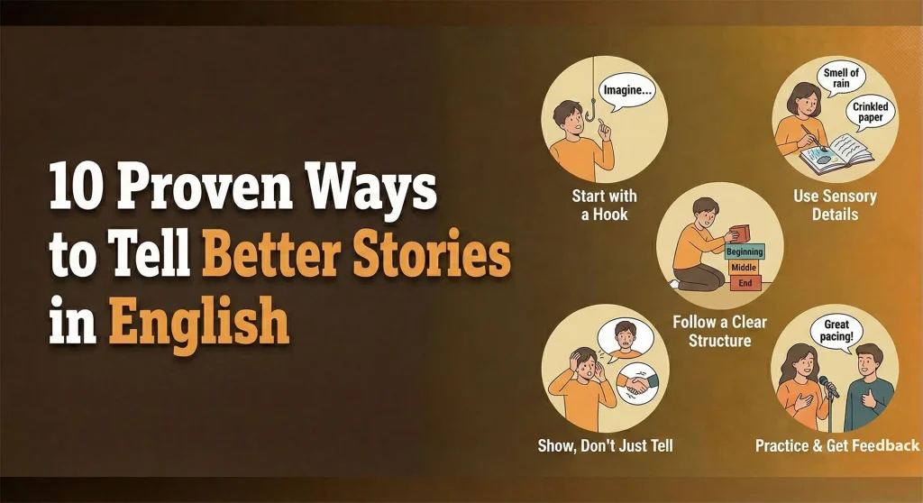 10 Proven Ways to Tell Better Stories in English