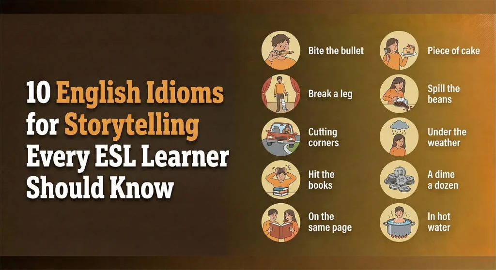 10 English Idioms for Storytelling Every ESL Learner Should Know
